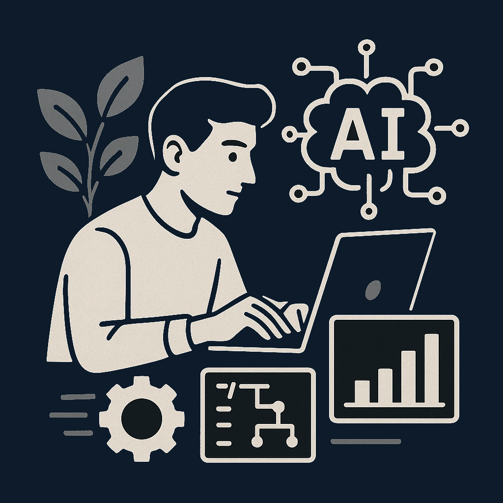 AI Training Program Illustration